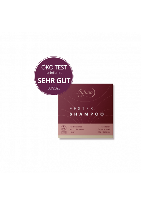 Ayluna Festes Shampoo  Für Trockenes Bio 60g