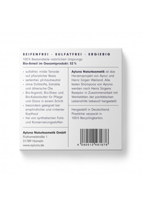 Ayluna Festes Shampoo Sensitiv Bio 60g