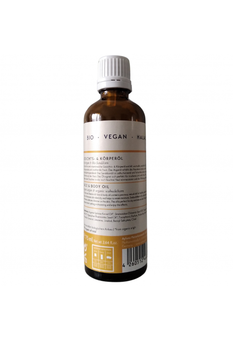 Ayluna Gesichts- & Körperöl Bio-Argan & Bio-Sanddorn Vitalisierend Bio 75ml
