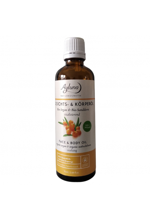 Ayluna Gesichts- & Körperöl Bio-Argan & Bio-Sanddorn Vitalisierend Bio 75ml