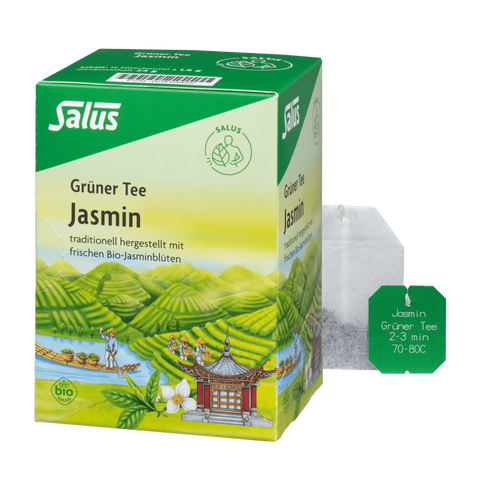 Salus Grüner Tee Jasmin Bio 15 Filterbeutel