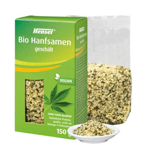 Hensel Bio Hanfsamen geschält 150g