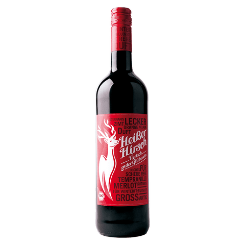 Heißer Hirsch Bio Glühwein rot (0.75l)