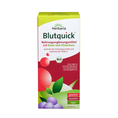 Herbaria BLUTQUICK Bio ohne Alkohol 250ml