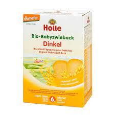 Holle Bio Baby Dinkel Zwieback, ungesüßt 200g (ab dem 6.Monat)