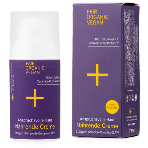 i+m Anspruchsvolle Haut Nährende Creme Collagen-Ceramide Complex CLR™ Bio 30ml