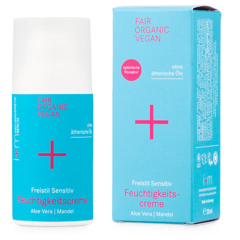i+m Freistil Sensitiv Feuchtigkeitscreme Aloe Vera-Mandel Bio 30ml