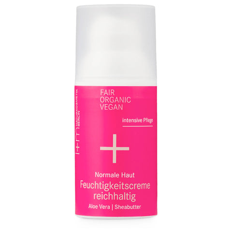 i+m Normale Haut Feuchtigkeitscreme reichhaltig Aloe Vera-Sheabutter Bio 30ml