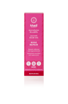 khadi Ayurvedisches Haaröl ROSE REPAIR Bio 50ml