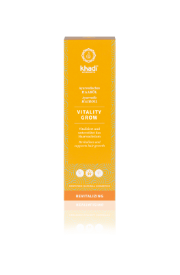 khadi Ayurvedisches Haaröl VITALITY GROW Bio 50ml