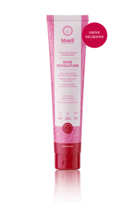 khadi Ayurvedischer Repair Conditioner ROSE REVOLUTION Bio 200ml