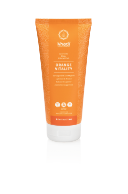 khadi Ayurvedisches Elixier Shampoo ORANGE VITALITY Bio 200ml