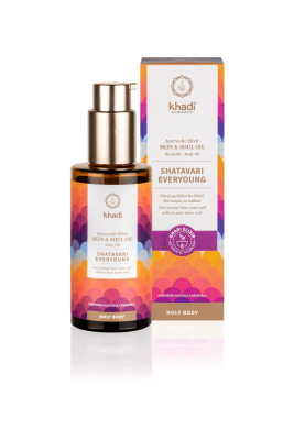 khadi Ayurvedisches Elixier Skin & Soul Oil SHATAVARI EVERYOUNG Bio 100ml