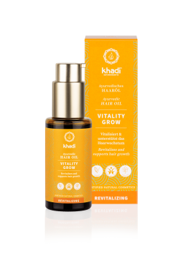 khadi Ayurvedisches Haaröl VITALITY GROW Bio 50ml