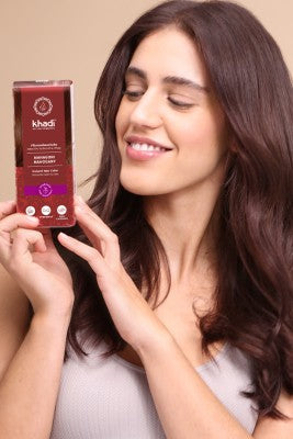 khadi Pflanzenhaarfarbe MAHAGONI Bio 100g