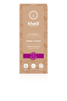 khadi Pflanzenhaarfarbe Senna/Cassia Bio 100g