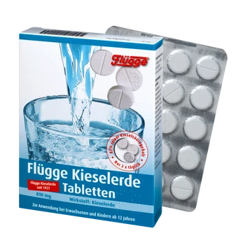 Flügge Kieselerde Tabletten 60 St (MHD 31.08.2024)