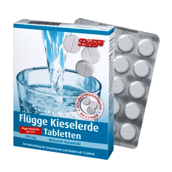Flügge Kieselerde Tabletten 60 St (MHD 31.08.2024)
