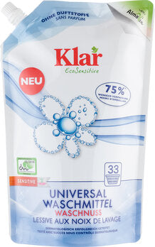 AlmaWin - KLAR Universal Waschmittel Waschnuss - 1,5l