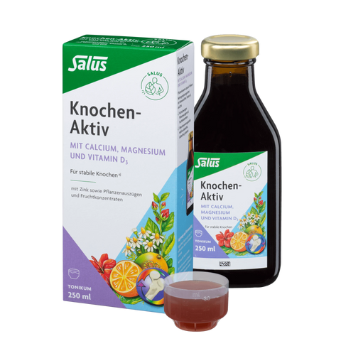 Karton 16x250ml Knochen-Aktiv Calcium + Magnesium Tonikum plus
