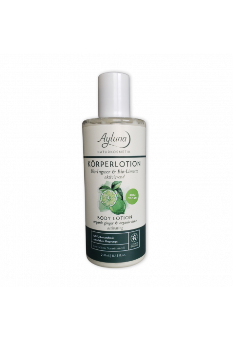 Ayluna Körperlotion Bio-Ingwer & Bio-Limette Aktivierend Bio 250ml