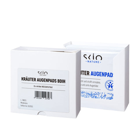 Scio Kräuter-Augenpads Bio (15 Stück)