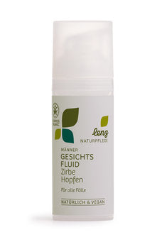 MENCARE: Lenz Naturpflege Gesichtsfluid Mann Zirbe-Hopfen 50ml