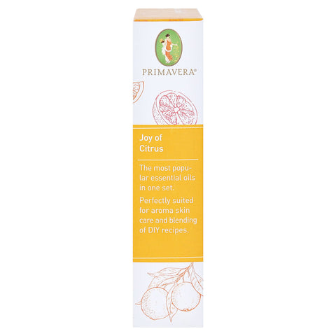 Primavera Geschenk-Set Duftendes Zitrusglück Bio 3x5ml