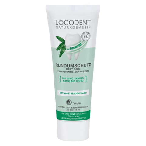 Logona Rundumschutz daily care Zahncreme mit Fluorid Bio 75ml