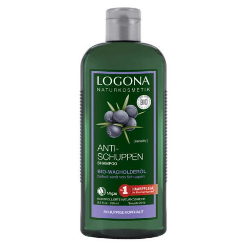 Logona Anti Schuppen Shampoo Bio-Wacholderöl, 250ml