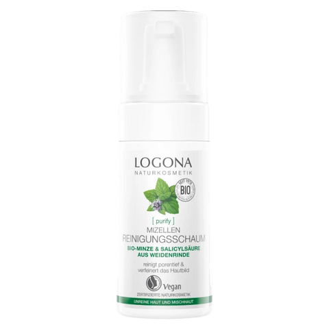 Logona Mizellen Reinigungsschaum Bio, 100 ml