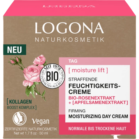 Logona moisture lift straffende Feuchtigkeitscreme 50 ml