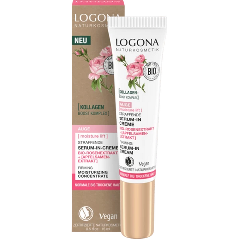 Logona moisture lift straffendes Serum-in-creme Auge 15 ml