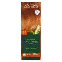 Logona Pflanzen- Haarfarbe Creme 210 Kupferrot 150ml
