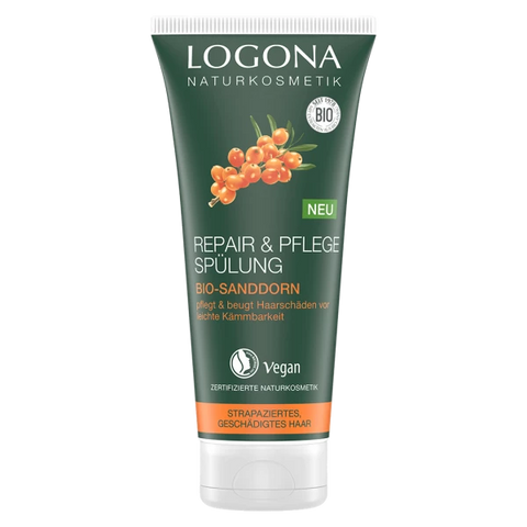 Logona Repair & Pflege Spülung Bio-Sanddorn, 200 ml