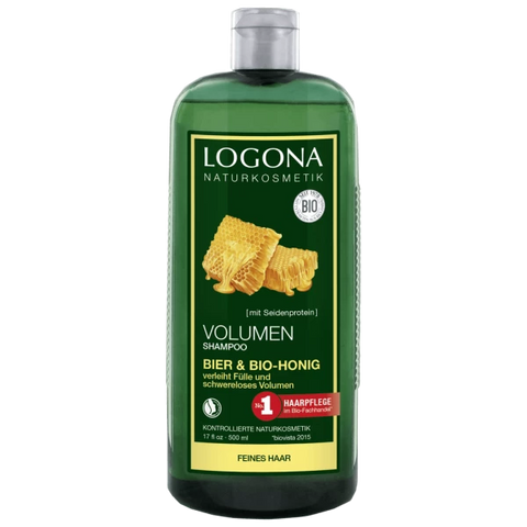 Logona Volumen Shampoo Bier & Honig Bio 500ml