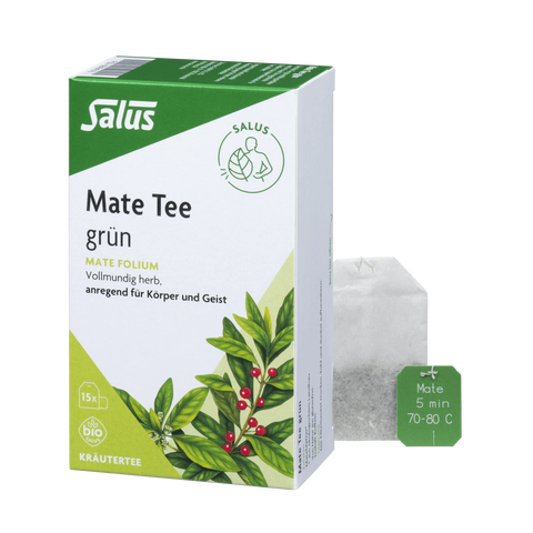 Salus Mate Tee grün Bio 15 Filterbeutel