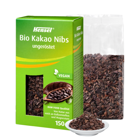 Hensel Bio Kakao Nibs ungeröstet 150g