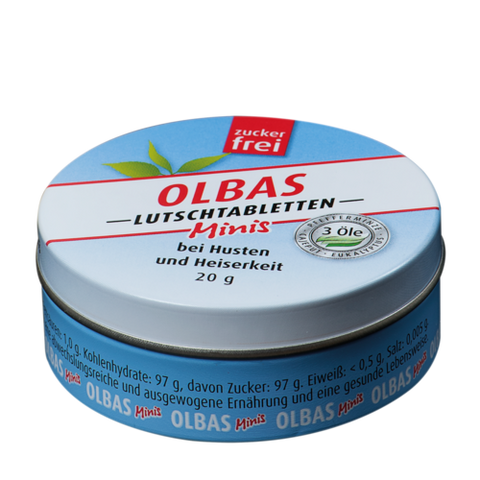 Olbas Klassik Minis Lutschpastillen 20g Dose Zuckerfrei