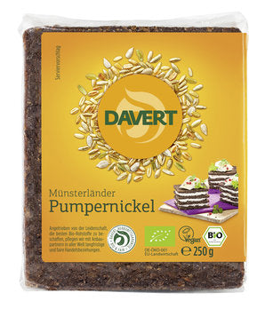 DAVERT Münsterländer Pumpernickel 250g Bio