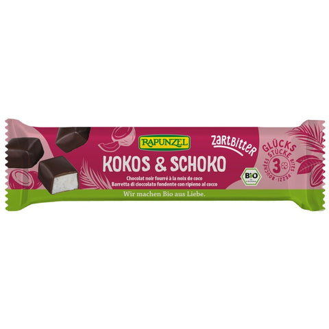 Rapunzel Glücksstücke Kokos & Schoko Zartbitter (50g)