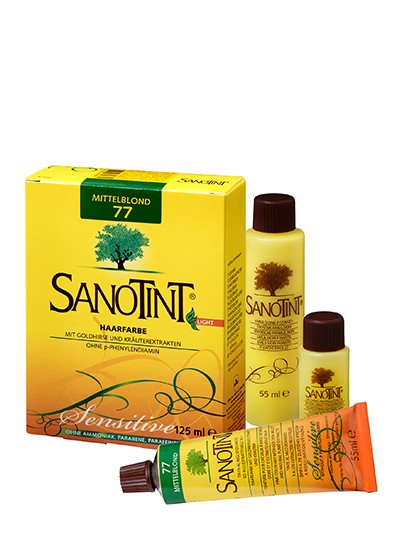 SANOTINT sensitive 77 Mittelblond 125ml