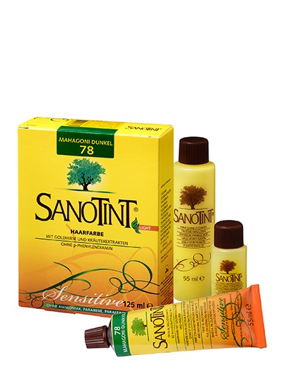 SANOTINT sensitive 78 Mahagoni Dunkel 125ml