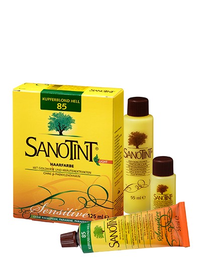 SANOTINT sensitive 85 Kupferblond Hell 125ml