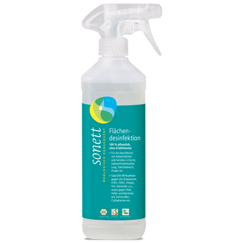 Sonett Flächendesinfektion Sprühflasche 500ml Bio