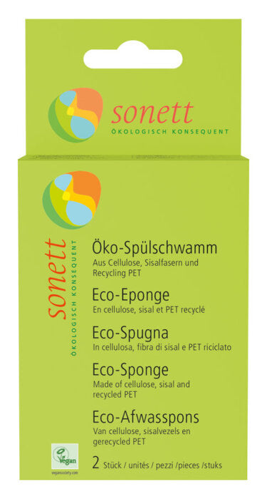 Sonett Öko Spülschwamm 2er Bio