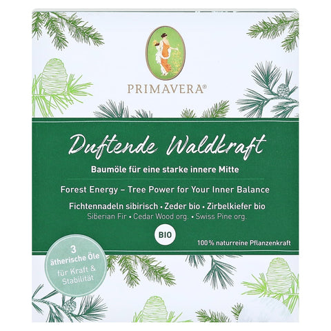 Primavera Geschenk-Set Duftende Waldkraft 3x5ml