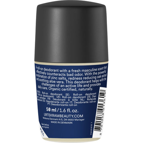 Urtekram Men Cream Deo Bio 50 ml