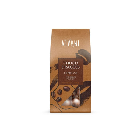 Vivani Choco Dragées Espresso 75g Bio