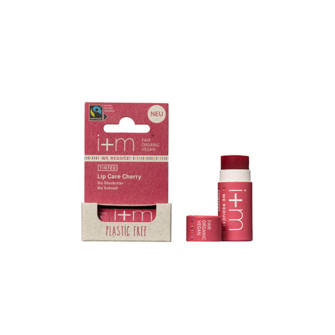 i+m WE REDUCE! Tinted Lip Care Cherry Bio Sheabutter, Bio Kokosöl 5g